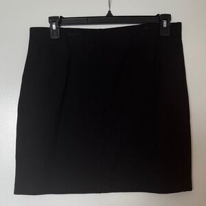 H&M Black Mini Skirt A Line